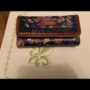 Sakroots Snap Trifold Wallet - Like New